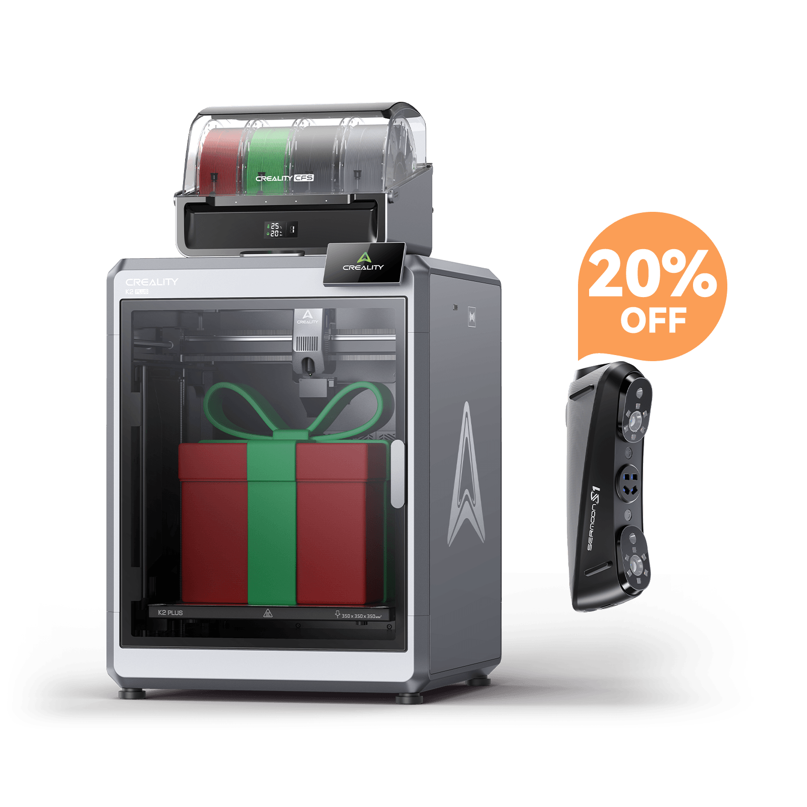 Creality K2 Plus – 3D-skrivare
